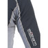 Gul Evotherm Flatlock Júnior Manga Corta Rash Guard - Negro / Gris