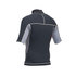Gul Evotherm Flatlock Manga Corta Rash Guard - Negro / Gris