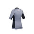 Gul Evotherm Para Mujer De Manga Corta Flatlock Rash Guard - Gris / Negro