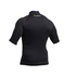 Gul Evotherm Flatlock Manga Corta Rashguard - Negro / Negro