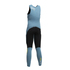 Código Junior Gul Zero 1 Mm Flatlock Long John Traje - Estaño / Azul