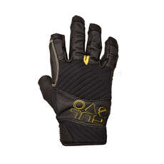 Guantes De Vela Gul Junior Evo Pro Con Tres Dedos - Negro