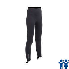 Gul Júnior Evotherm Flatlock Plancha - Negro / Negro