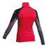 Gul Júnior Flatlock Manga Larga Rashguard - Rojo / Negro