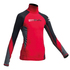 Gul Júnior Flatlock Manga Larga Rashguard - Rojo / Negro