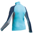 Gul Júnior Flatlock Manga Larga Rashguard - Turquesa / Azul Marino