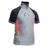 Gul Júnior Flatlock Manga Corta Rashguard - Marl / Negro