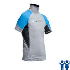 Gul Júnior Flatlock Manga Corta Rashguard - Marl / Crip