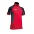 Gul Júnior Flatlock Manga Corta Rashguard - Rojo / Negro