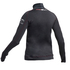 Gul Júnior Flatlock Térmica De Manga Larga Rashguard - Negro / Negro
