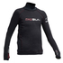 Gul Júnior Flatlock Térmica De Manga Larga Rashguard - Negro / Negro