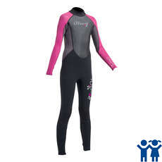 Gul Junior G-Force 3Mm Flatlock Steamer Traje De Buceo 2023- Negro / Rosa Gul Junior G-Force 3Mm Flatlock Steamer Traje De Buceo 2023- Negro / Rosa