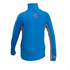 Gul Junior Girls Manga Larga Rashvest - Azul / Plata