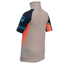 Gul Junior Girls Manga Corta Rashvest - Plata / Coral