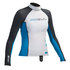 Gul Júnior Manga Larga Rashguard - Blanco / Crip