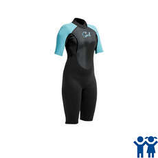 Gul Junior Respuesta 3/2 Mm T2 Chapo Traje - Negro / Turquesa Gul Junior Respuesta 3/2 Mm T2 Chapo Traje - Negro / Turquesa