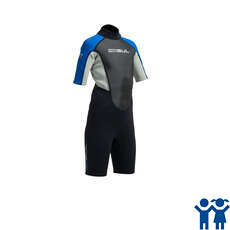 Gul Junior Respuesta 3 / 2Mm Flatlock T2 Chapo Traje - Negro / Azul Gul Junior Respuesta 3 / 2Mm Flatlock T2 Chapo Traje - Negro / Azul