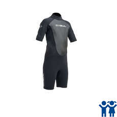Gul Junior Respuesta 3 / 2Mm Flatlock T2 Chapo Traje - Negro Gul Junior Respuesta 3 / 2Mm Flatlock T2 Chapo Traje - Negro