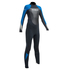Gul Junior Respuesta 3 / 2Mm Flatlock T2 Vapor De Traje De - Negro / Azul