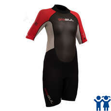 Gul Junior Response 3 / 2Mm Shorty Wetsuit - Negro / Rojo Gul Junior Response 3 / 2Mm Shorty Wetsuit - Negro / Rojo