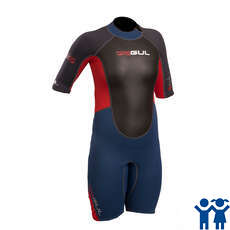 Gul Junior Response 3 / 2Mm Shorty Wetsuit - Azul / Grafito Gul Junior Response 3 / 2Mm Shorty Wetsuit - Azul / Grafito