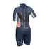Gul Junior Response 3 / 2Mm Shorty Wetsuit - Azul Marino / Líneas