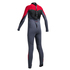 Gul Junior Respuesta 4/3 Mm Blindstitched Traje - Grafito / Rojo