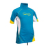 Gul Junior Manga Corta Rashvest - Crip / Blanco