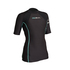 Gul Ladies Evotherm Fl Thermal Manga Corta Top - Negro