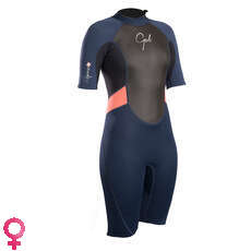 Gul Ladies Response 3 / 2Mm Fl Shorty Wetsuit - Azul Marino / Negro Gul Ladies Response 3 / 2Mm Fl Shorty Wetsuit - Azul Marino / Negro