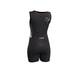 Gul Ladies Response 3 / 2Mm Fl Short Jane Wetsuit - Negro / Líneas