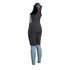 Gul Ladies Surflite 2Mm Long Jane Wetsuit - Grafito / Líneas