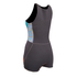 Gul Ladies Surflite 3Mm Fl Short Jane Wetsuit - Grafito / Verde Azulado