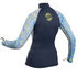 Gul Ladies Swami Manga Larga Rashvest - Azul Marino / Líneas