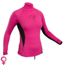Gul Ladies Swami Manga Larga Rashvest - Rosa / Negro