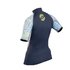 Gul Ladies Swami Manga Corta Rashvest - Azul Marino / Líneas