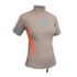 Gul Ladies Swami Manga Corta Rashvest - Plata / Coral
