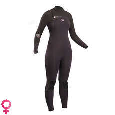 Gul Ladies Viper 4 / 3Mm Bs Wetsuit - Negro