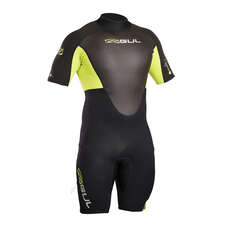 Gul Response 3 / 2Mm Flatlock Shorty Wetsuit - Negro / Lima Gul Response 3 / 2Mm Flatlock Shorty Wetsuit - Negro / Lima