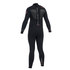 Gul Respuesta 3 / 2Mm Flatlock Steamer Traje - Negro / Negro