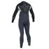 Gul Respuesta 3 / 2Mm Flatlock Verano Convertible Traje - Grafito / Plata