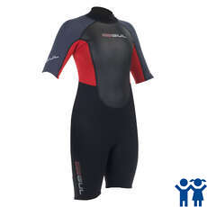 Gul Junior Respuesta 3 / 2Mm De Verano 2015 Traje De Shorty - Negro / Rojo Gul Junior Respuesta 3 / 2Mm De Verano 2015 Traje De Shorty - Negro / Rojo