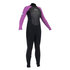 Gul Júnior Niñas Respuesta 3 / 2Mm Steamer Traje - Negro / Iris