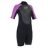 Gul Junior Femenino Respuesta 3 / 2Mm Verano Chapo Traje De 2023- Negro / Iris