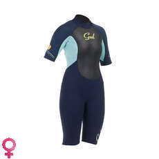 Gul Mujer Respuesta 3 / 2Mm Chapo Traje 2015 - Azul / Glaciar Gul Mujer Respuesta 3 / 2Mm Chapo Traje 2015 - Azul / Glaciar