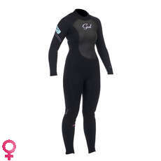 Respuesta Gul Womens 3 / 2Mm Steamer Traje 2015 - Negro / Negro Respuesta Gul Womens 3 / 2Mm Steamer Traje 2015 - Negro / Negro
