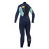 Gul Womens Respuesta 3 / 2Mm Steamer Traje De 2015 - Blue / Glaciar
