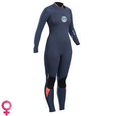 Gul Ladies Response Fx 3 / 2Mm Bs Wetsuit - Azul / Líneas