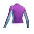 Gul Surf Júnior Chicas Manga Larga Rashguard - Iris / Glaciar