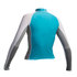 Gul Surf Júnior Chicas Manga Larga Rashguard - Turquesa / Plata